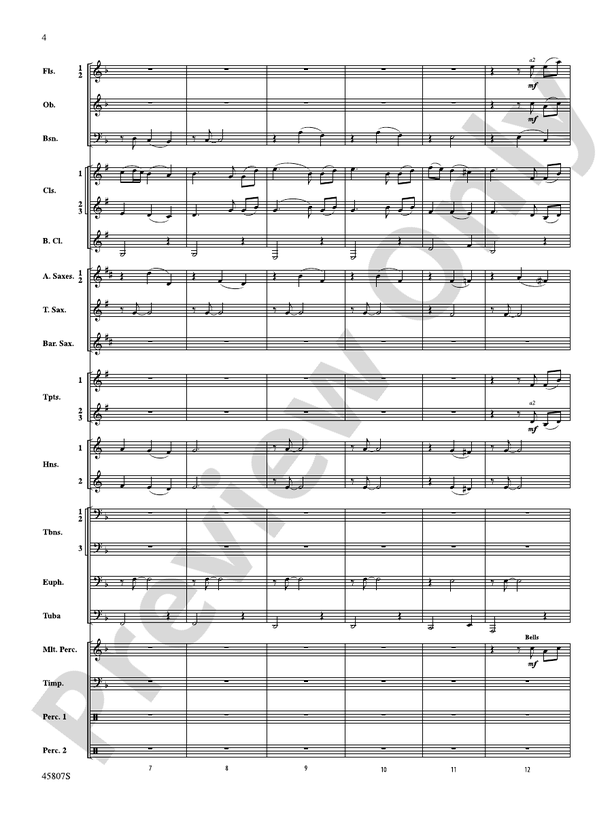 Brahms' Waltz 2 Ways - Concert Band Conductor Score & Parts (Digital Download)