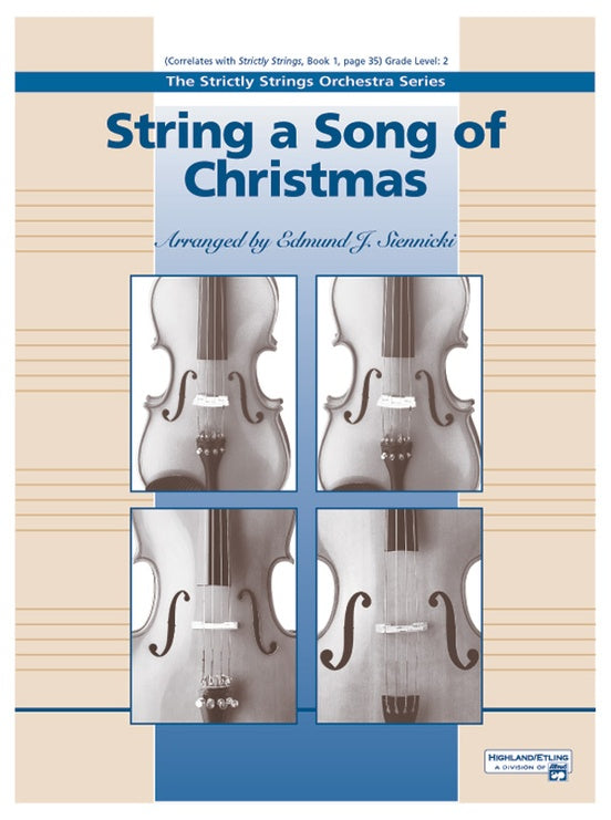 String a Song of Christmas – String Orchestra Conductor Score & Parts (Digital Download)