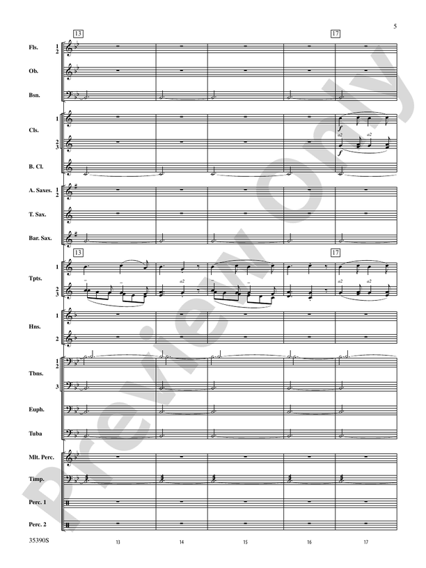 Medieval Fanfare and Chant - Concert Band Conductor Score & Parts (Digital Download)