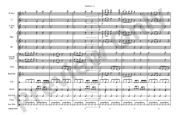 Le Freak – Marching Band Conductor Score & Parts (Digital Download)