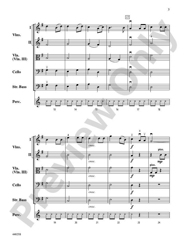 Glorious Sight - String Orchestra Conductor Score & Parts (Digital Download)
