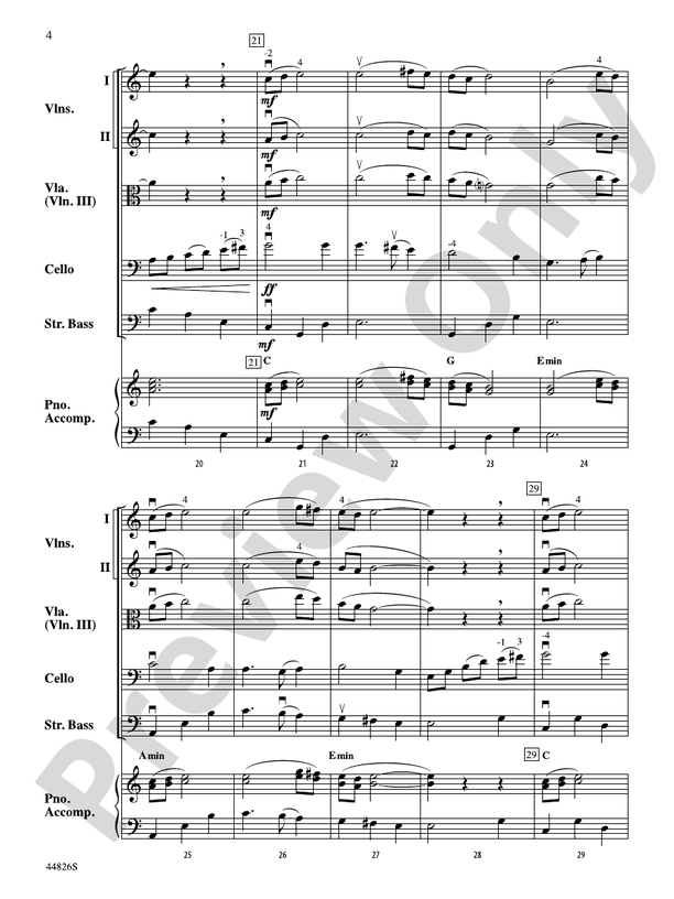 Christmas Cello-bration - String Orchestra Conductor Score & Parts (Digital Download)