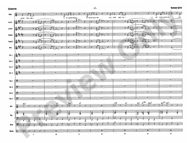 Summer Wind - Jazz Ensemble Conductor Score & Parts(Digital Download)
