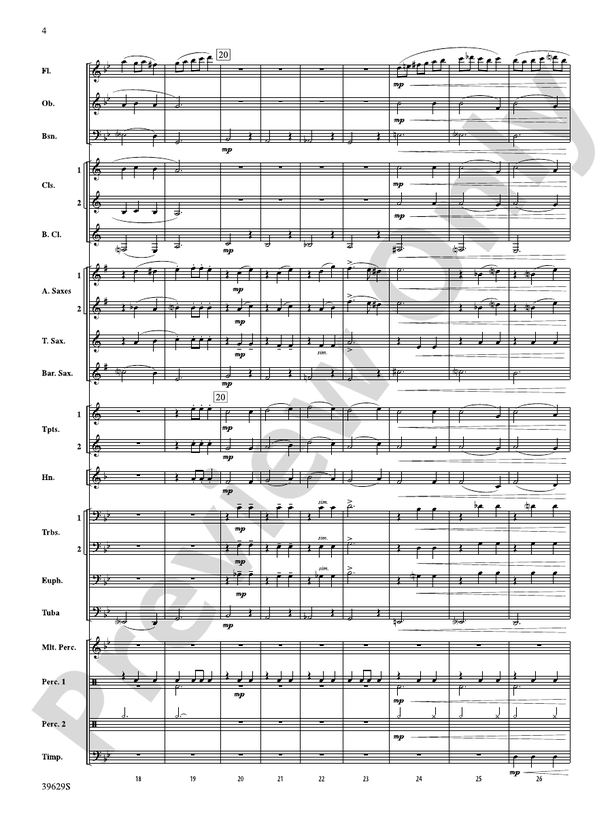 A Celebration of Carols - Concert Band Conductor Score & Parts (Digital Download)