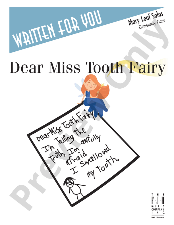 Dear Miss Tooth Fairy - Piano (Digital Download)