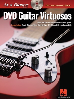 Guitar Virtuosos - At a Glance - DVD/Book Pack - Guitar Hal Leonard Guitar TAB /DVD