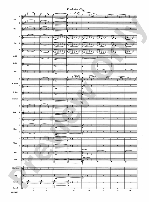 Ashokan Farewell (from The Civil War) - Concert Band Conductor Score & Parts (Digital Download)