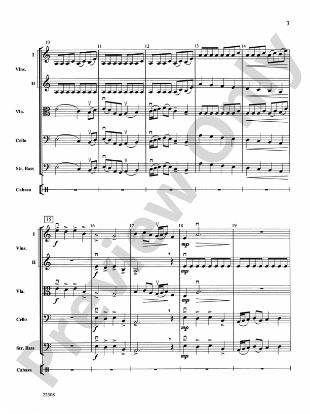 Peasant Dance – String Orchestra Conductor Score & Parts (Digital Download)