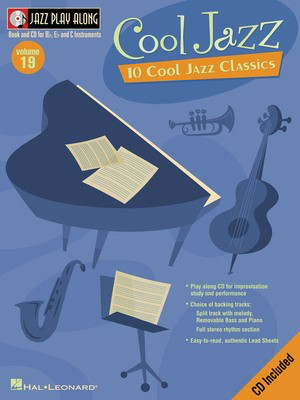 Cool Jazz - Jazz Play-Along Volume 19 - Bb Instrument|Bass Clef Instrument|C Instrument|Eb Instrument Hal Leonard Lead Sheet /CD