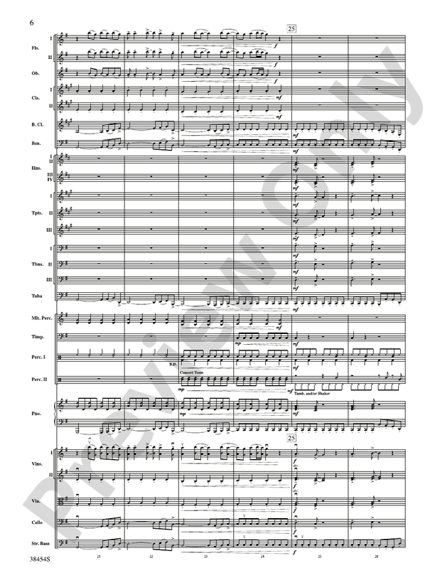 Journey's Greatest Hits – Full Orchestra Conductor Score & Parts (Digital Download)