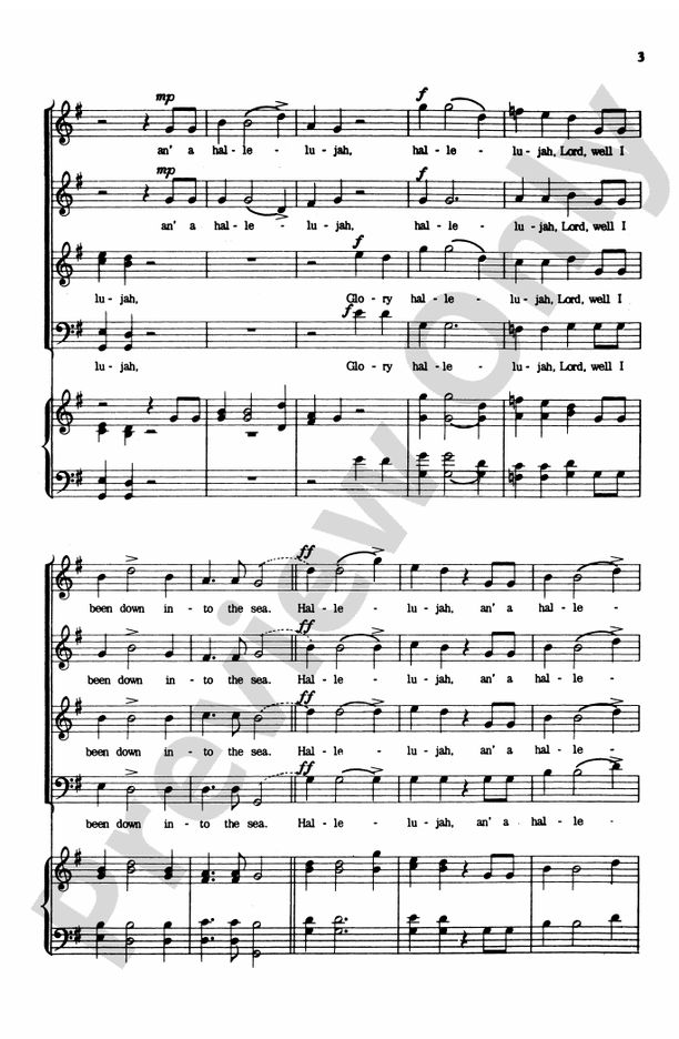 Hallelujah – SATB Choral Octavo (Digital Download)