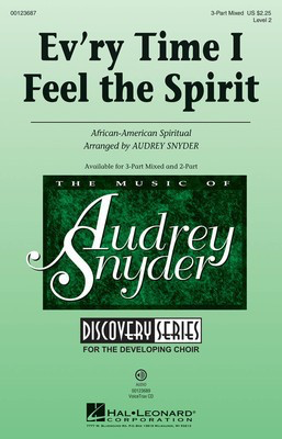 Ev'ry Time I Feel The Spirit - Discovery Level 2 - Audrey Snyder Hal Leonard VoiceTrax CD CD
