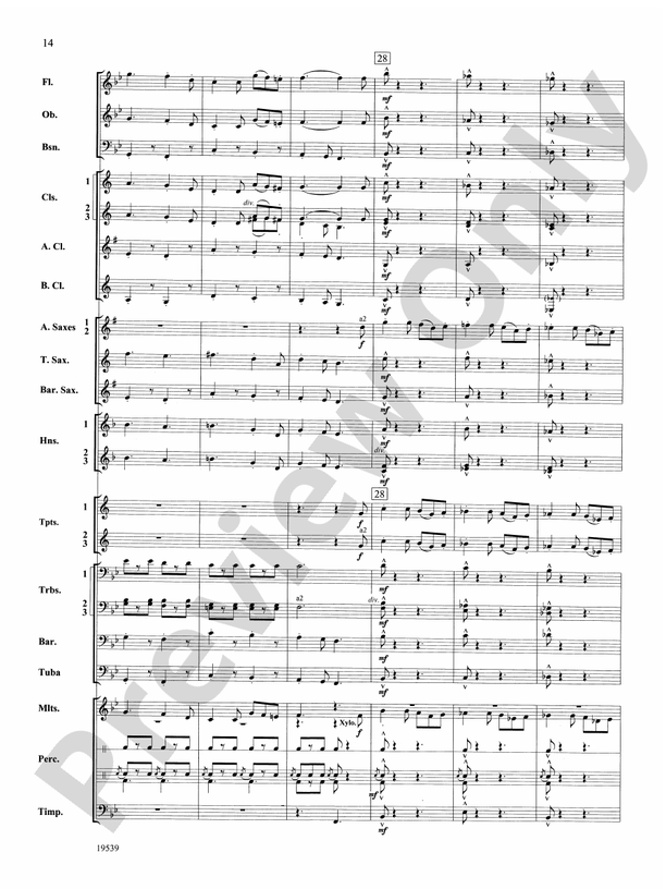 Two Irish Sketches - Concert Band Conductor Score & Parts (Digital Download)