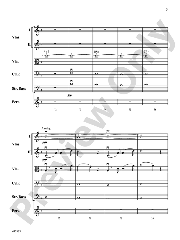 Shattered – String Orchestra Conductor Score & Parts (Digital Download)