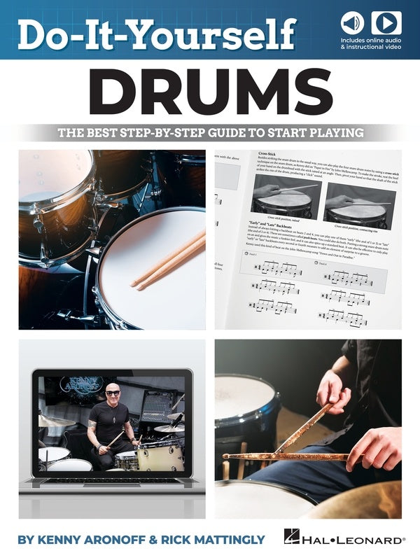 Do-It-Yourself Drums - Drums/Media Access Online Hal Leonard 350202