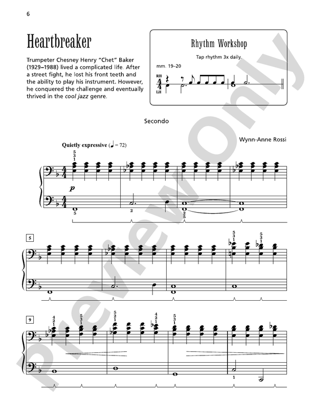 Heartbreaker - 1 Piano, 4 Hands (Digital Download)