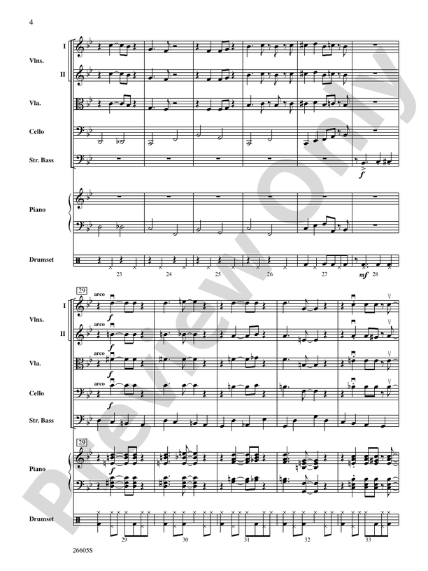 I Got Rhythm (Arr. Bert Ligon) - String Orchestra Conductor Score & Parts (Digital Download)
