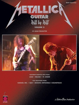 Metallica Guitar Riff by Riff, Volume 2 - Guitar Adam Perlmutter Cherry Lane Music Guitar TAB