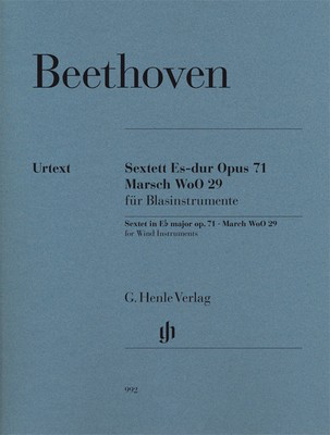 Sextet in E flat major Op 71 March WoO 29 Sc/Pts