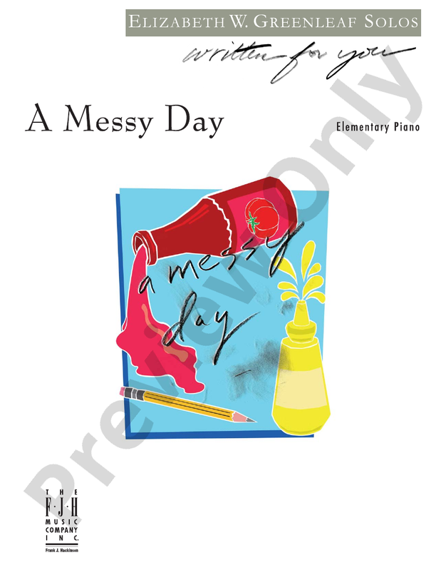 A Messy Day - Piano (Digital Download)
