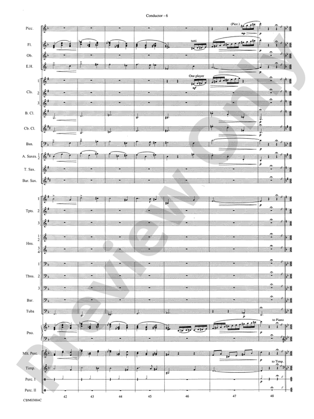 Harry Potter and the Chamber of Secrets, Symphonic Suite from - Concert Band Conductor Score & Parts (Digital Download)