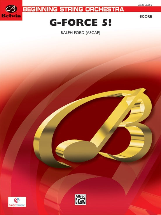 G-Force Five! – String Orchestra Conductor Score & Parts (Digital Download)