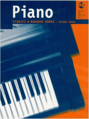 AMEB Piano Studies and Baroque Works Second Grade - Piano AMEB 1201055539