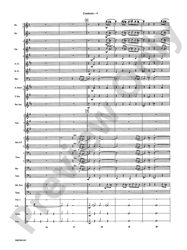 Strike Up the Band (Arr. Jerry Brubaker) - Concert Band Conductor Score & Parts (Digital Download)