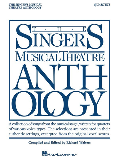 Singers Musical Theatre Anth Quartets - Vocal - Hal Leonard