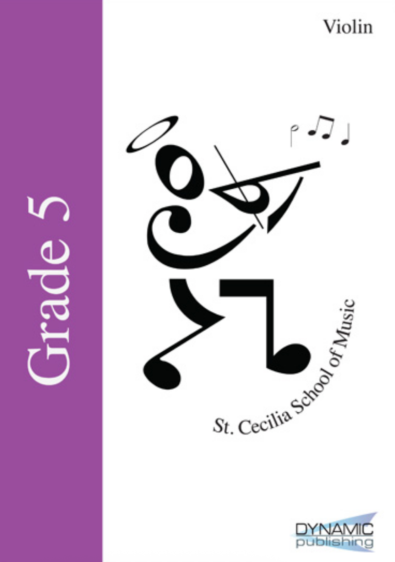 St Cecilia School of Music (SCSM) Violin Examination Book - Grade Five (Violin part only)