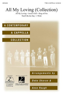 All My Loving - John Lennon|Paul McCartney - TTBB Anne Raugh|Deke Sharon Hal Leonard Choral Score Octavo