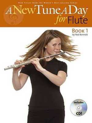 A New Tune A Day for Flute - Book 1 - (CD Edition) - Flute Ned Bennett Boston Music /CD