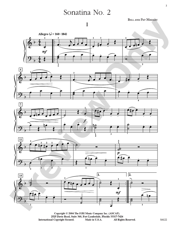 Sonatina No. 2 - Piano (Digital Download)