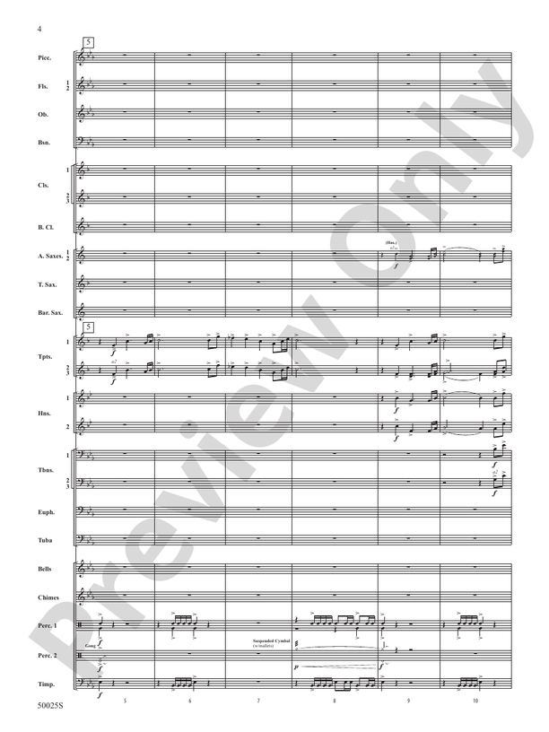 Exuberance! - Concert Band Conductor Score & Parts (Digital Download)