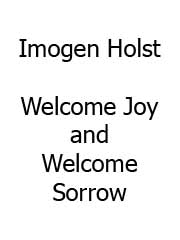 Welcome Joy And Welcome Sorrow - Full Score (Digital Download)