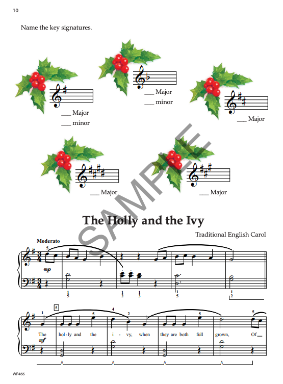 Bastien New Traditions: Christmas Classics Level 3 - Piano - Kjos