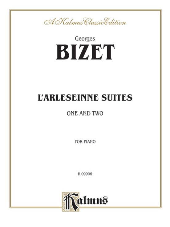 Bizet - L'Arlesienne Suites Nos. 1 & 2 - Piano Solo (Digital Download)