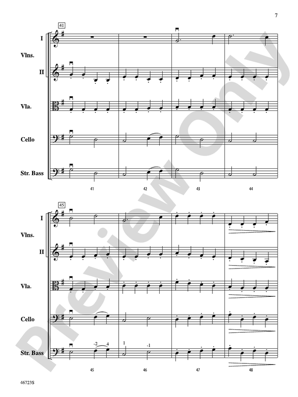 Sky Islands - String Orchestra Conductor Score & Parts (Digital Download)