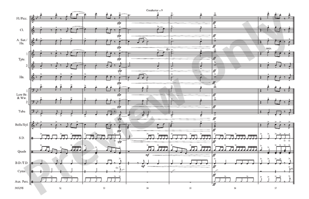 Last Friday Night (T.G.I.F.) – Marching Band Conductor Score & Parts (Digital Download)