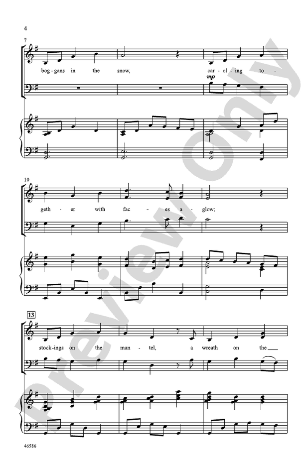 My Christmas Tree – SAB Choral Octavo (Digital Download)