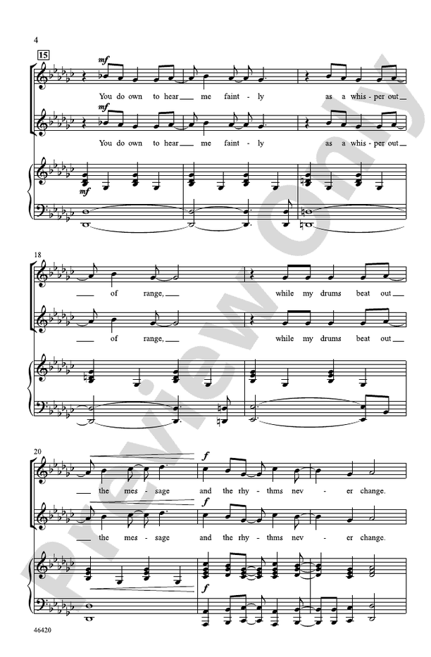 Equality – SSAA Choral Octavo (Digital Download)