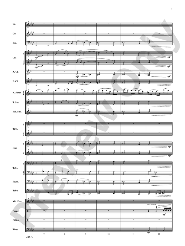 Buenaventura - Concert Band Conductor Score & Parts (Digital Download)