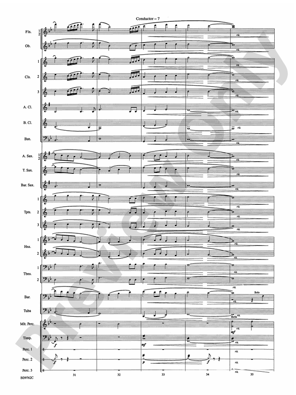 By Loch and Mountain - Concert Band Conductor Score & Parts (Digital Download)