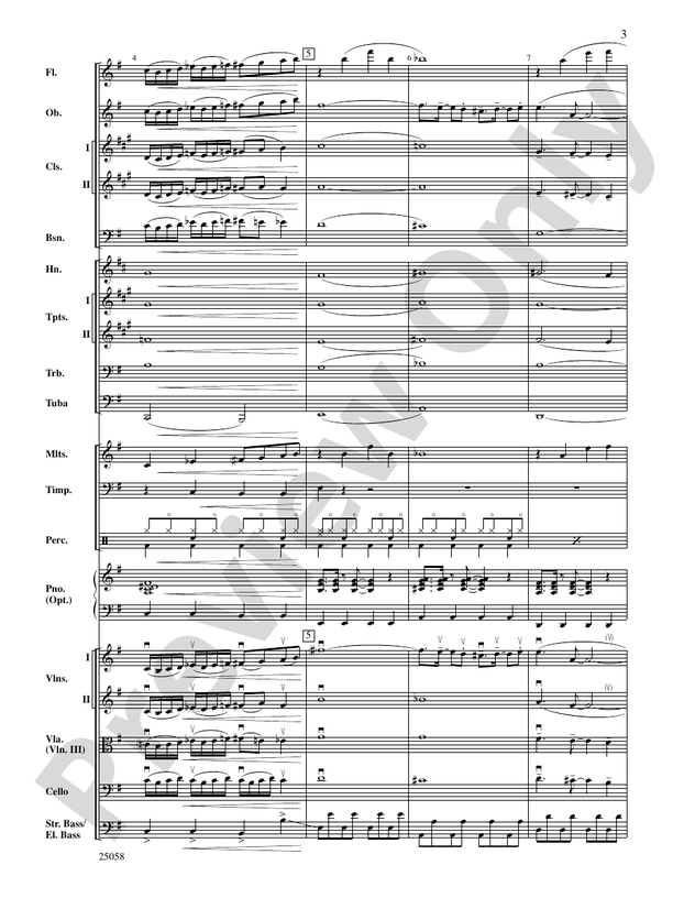 City Nights – Full Orchestra Conductor Score & Parts (Digital Download)