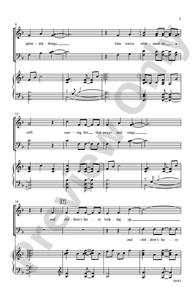 Life Has Loveliness - SATB Choral Octavo (Digital Download)