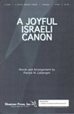 A Joyful Israeli Canon - Patrick M. Liebergen Shawnee Press Performance/Accompaniment CD CD