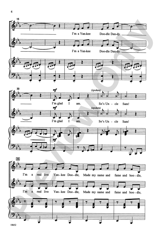 A Patriotic Salute - 2-Part Choral Octavo (Digital Download)