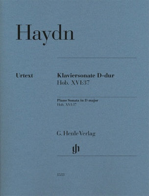 Haydn - Sonata in DMaj HobXVI:37 - Piano Solo - G Henle Verlag