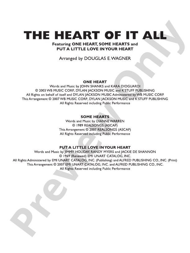 The Heart of It All - Concert Band Conductor Score & Parts (Digital Download)