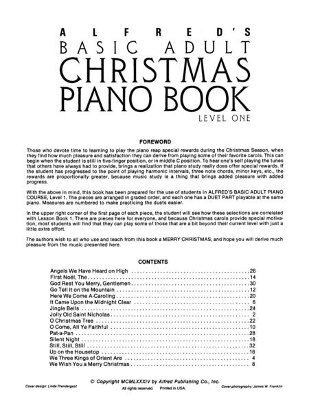 ABPL Adult Christmas Piano Book 1